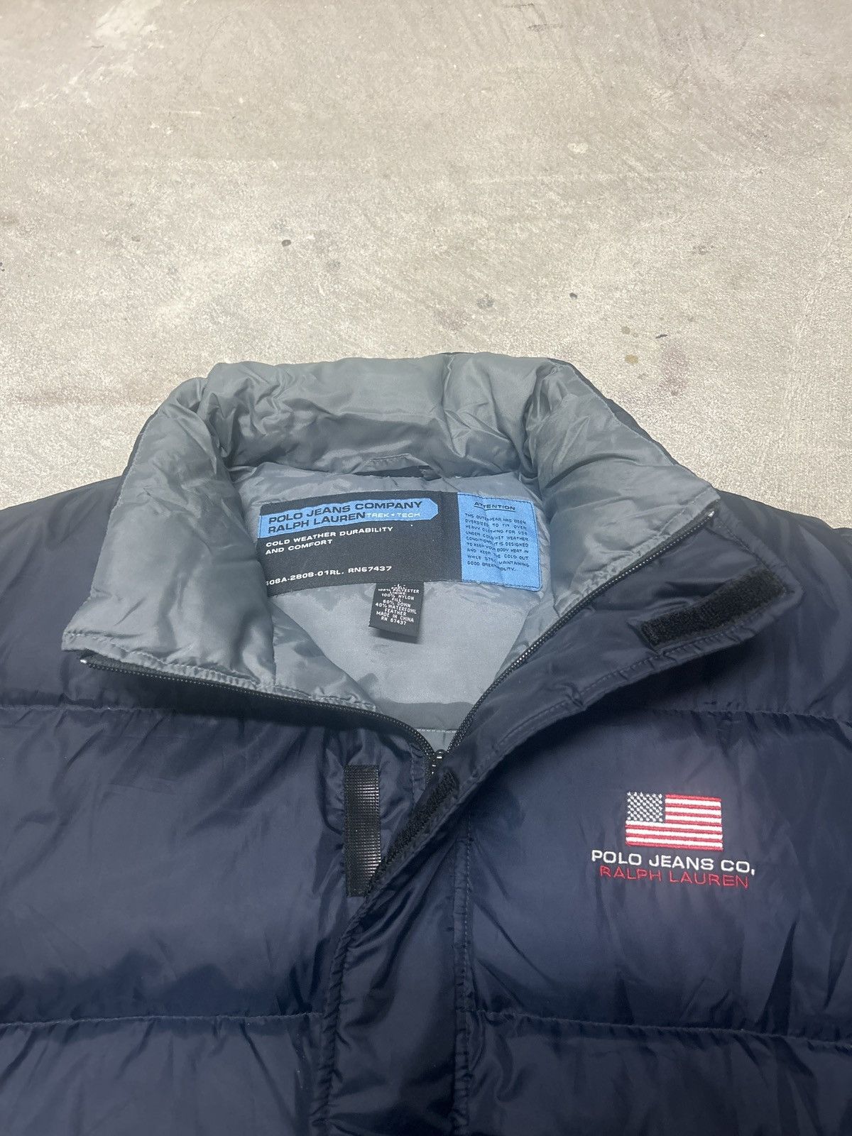 Polo Ralph Lauren Vintage Polo Jeans Ralph Lauren Trek Tech Puffer Jacket Size US L / EU 52-54 / 3 - 5 Thumbnail