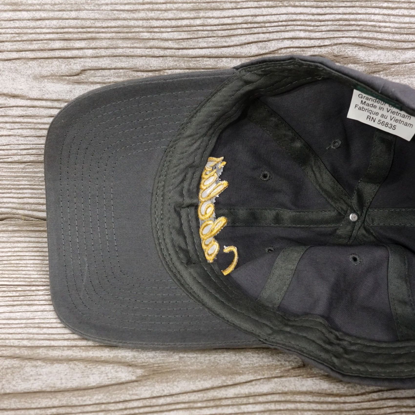 Vintage Cabela's Club Gray Adjustable Strapback Baseball Hat Cap Outdoors Size ONE SIZE - 7 Thumbnail