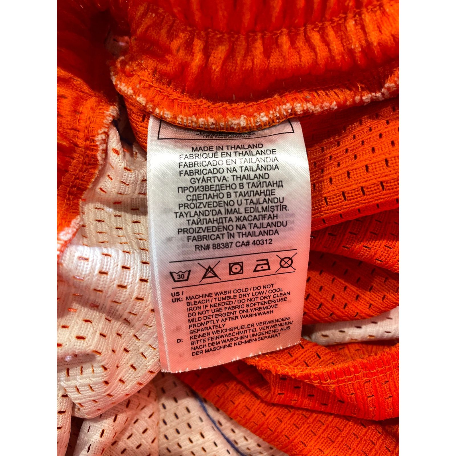 Eric Emanuel Eric Emanuel Adidas Orange & Blue Shorts Size US 32 / EU 48 - 9 Thumbnail