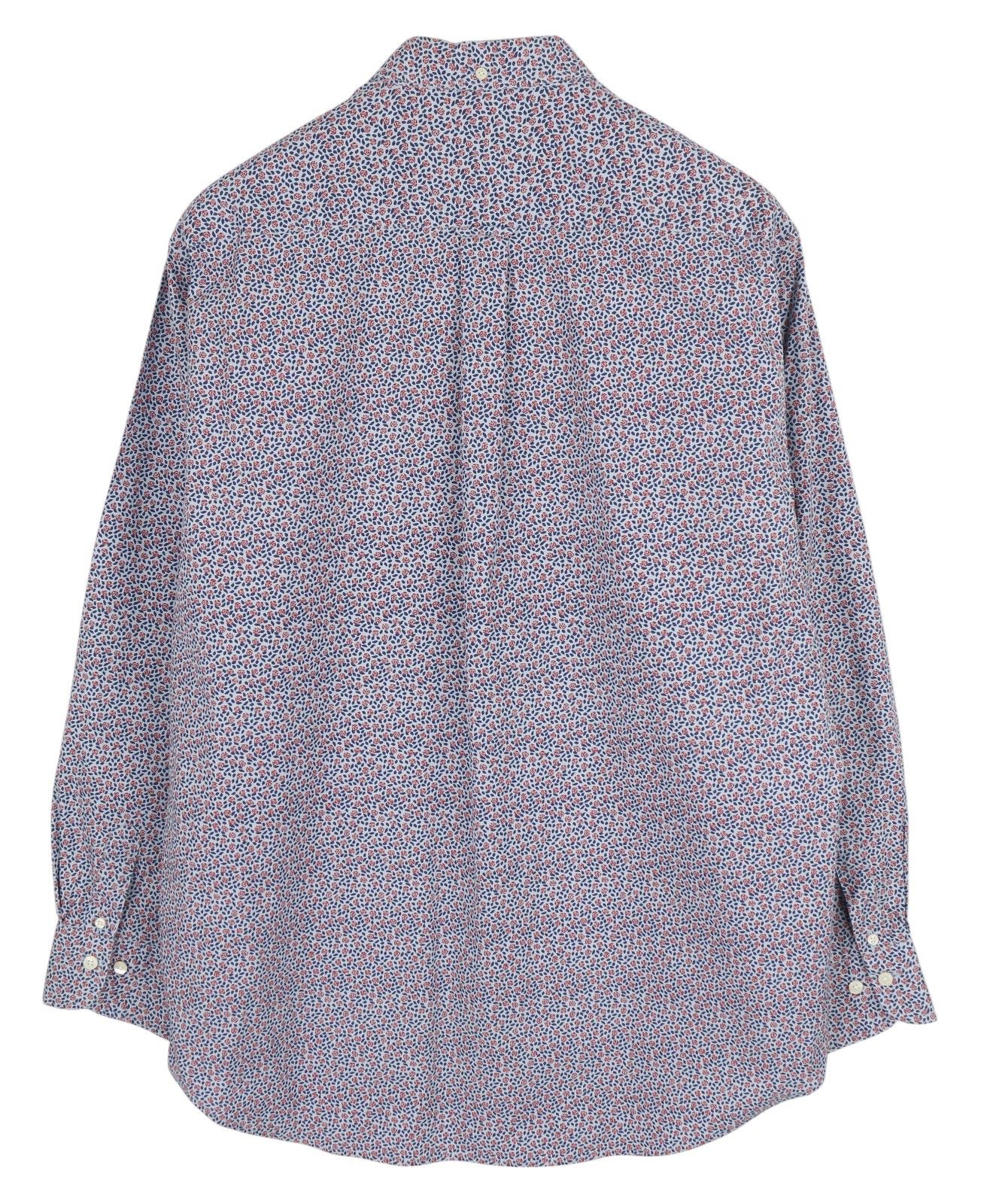 Gant L Button Down Neck Floral Pattern Long Sleeve Shirt 83665 Size US L / EU 52-54 / 3 - 2 Thumbnail