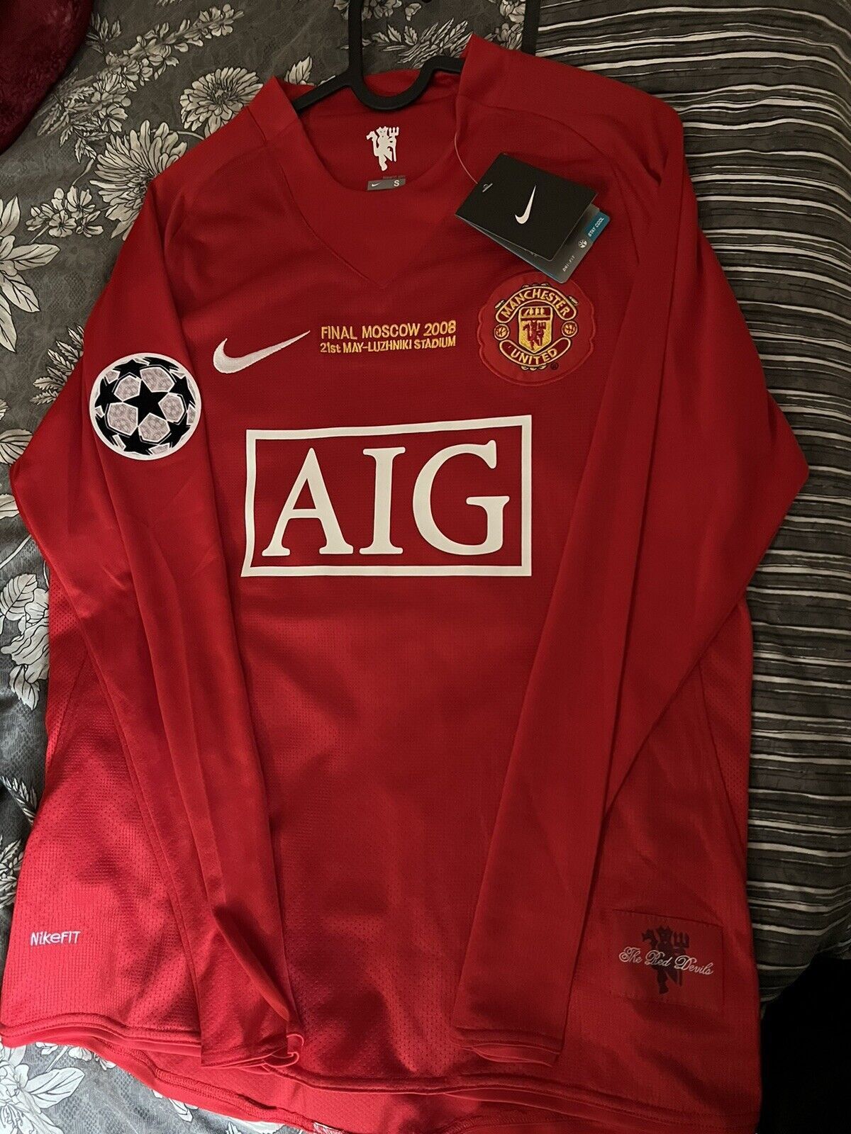 ronaldo long sleeve jersey 2008