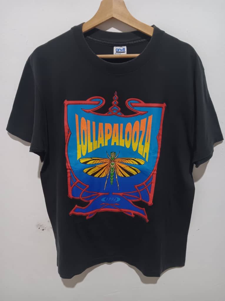 Band Tees VINTAGE LOLLAPALOOZA 1992 CONCERT FESTIVAL T-SHIRT Size US L / EU 52-54 / 3 - 1 Thumbnail