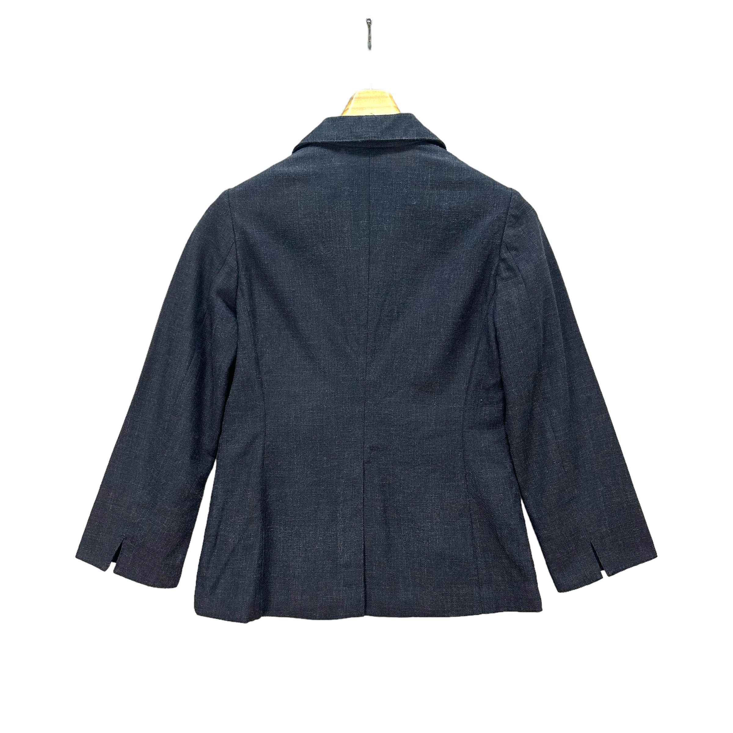 45rpm 45rpm STUDIO WOOL SILK LINEN CASUAL JACKET #8325-004 Size S / US 4 / IT 40 - 12 Thumbnail