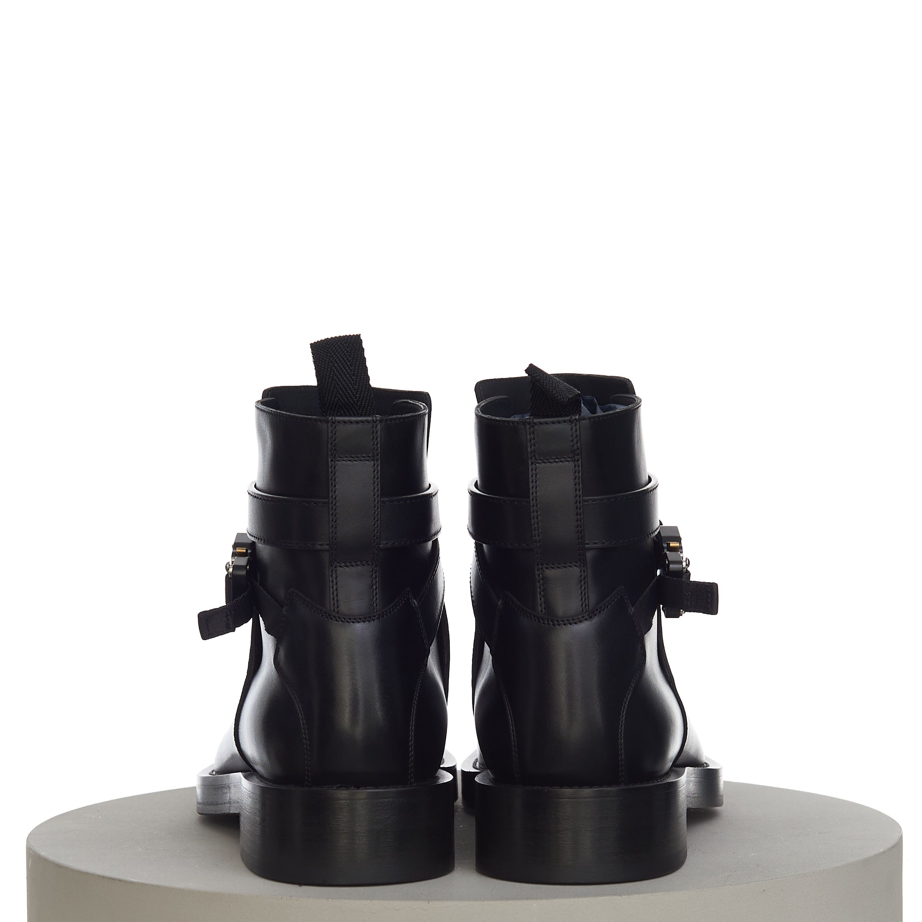 Dior Evidence Ankle Boot In Black Smooth Calfskin Size US 7 / EU 40 - 7 Thumbnail