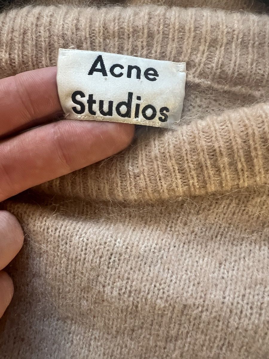 Acne Studios Acne Studios Pale Pink Mohair Sweater Size XS / US 0-2 / IT 36-38 - 3 Thumbnail