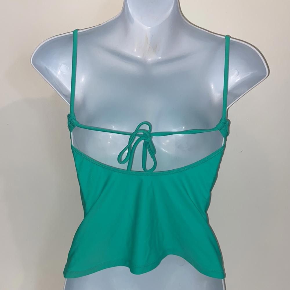 Designer BECCA l Tankini Top With Back Tie Size XS Size ONE SIZE - 3 Thumbnail