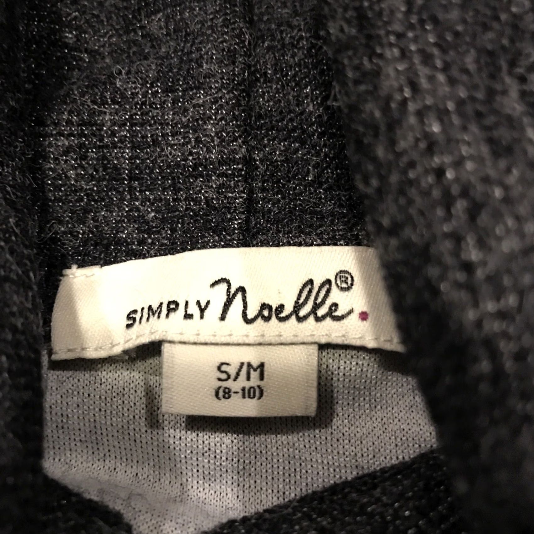 Vintage Simply Noelle Womens S Mock Neck Over Sized Sweat Shirt Navy Blue Polyester B14 Size S / US 4 / IT 40 - 2 Thumbnail