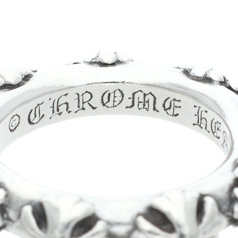 Chrome Hearts Chrome Hearts Cross Band Silver Ring Size ONE SIZE - 3 Thumbnail