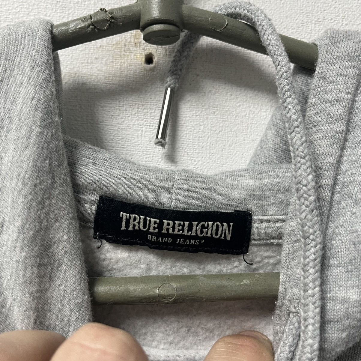 True Religion True Religion Hoodie Big Logo Y2K Size L Size US L / EU 52-54 / 3 - 8 Thumbnail