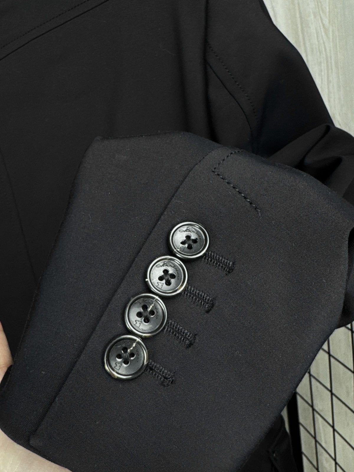 Montecore Montecore black nylon cotton lined jacket blazer sz 48 Size US M / EU 48-50 / 2 - 11 Thumbnail