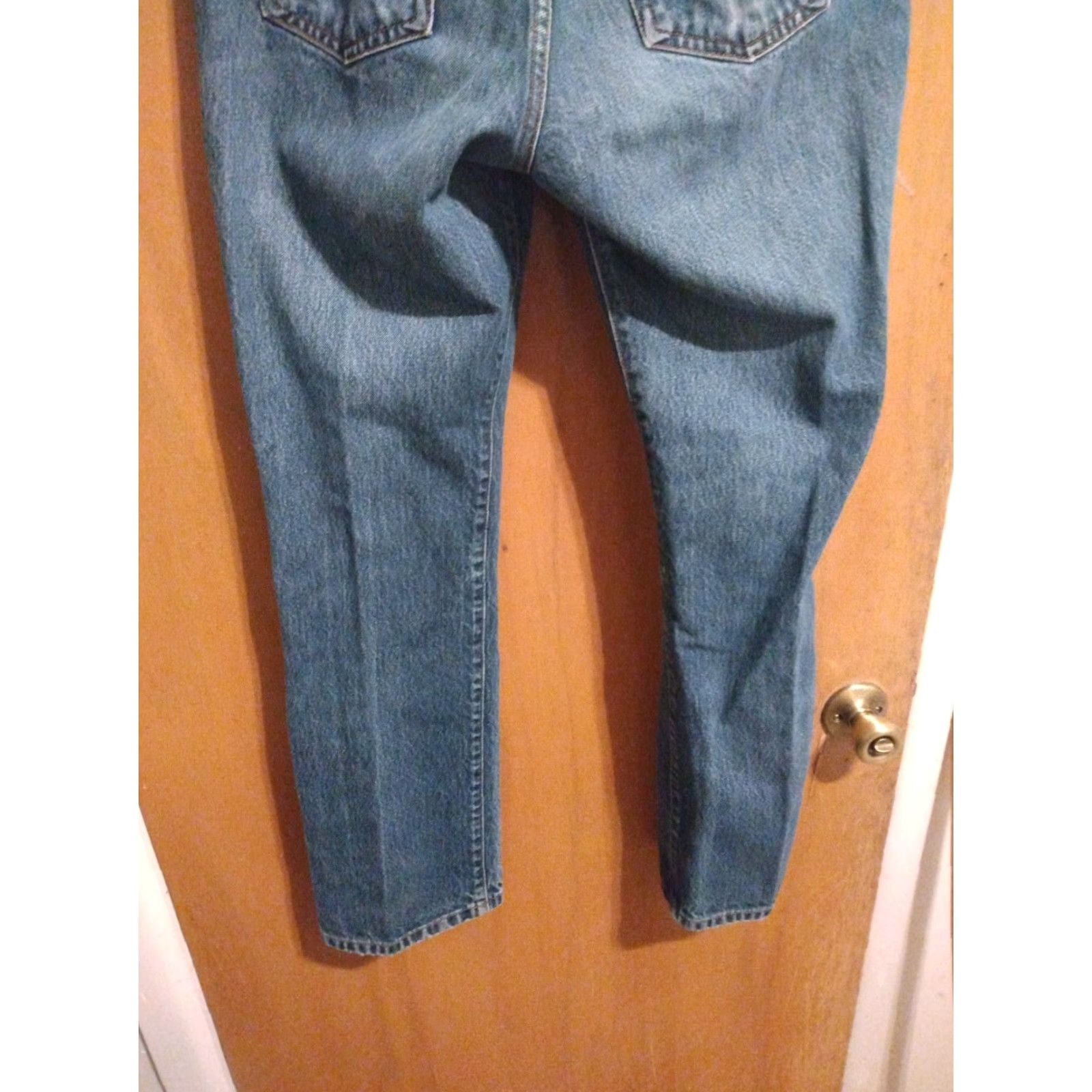 Guess VINTAGE GUESS JEANS Women Bootcut Denim 29 in Waist 27 in Inseam Blue Cotton Size 29" - 7 Thumbnail