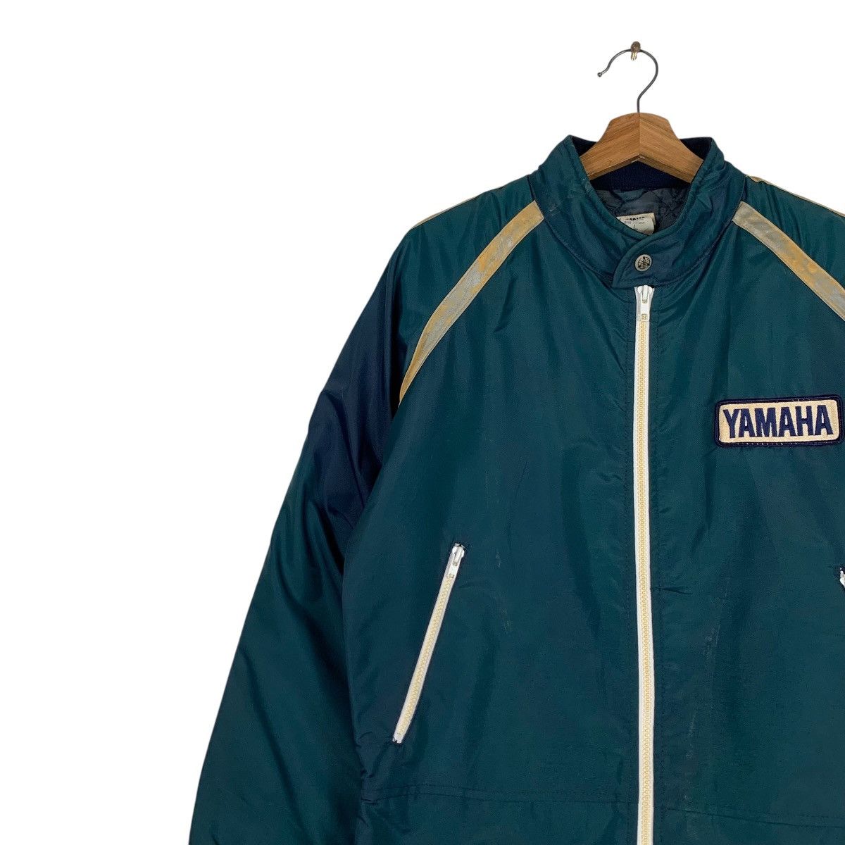 Japanese Brand Vintage YAMAHA Green Coveralls Jumpsuits #1925-C84 Size US 38 / EU 54 - 6 Thumbnail
