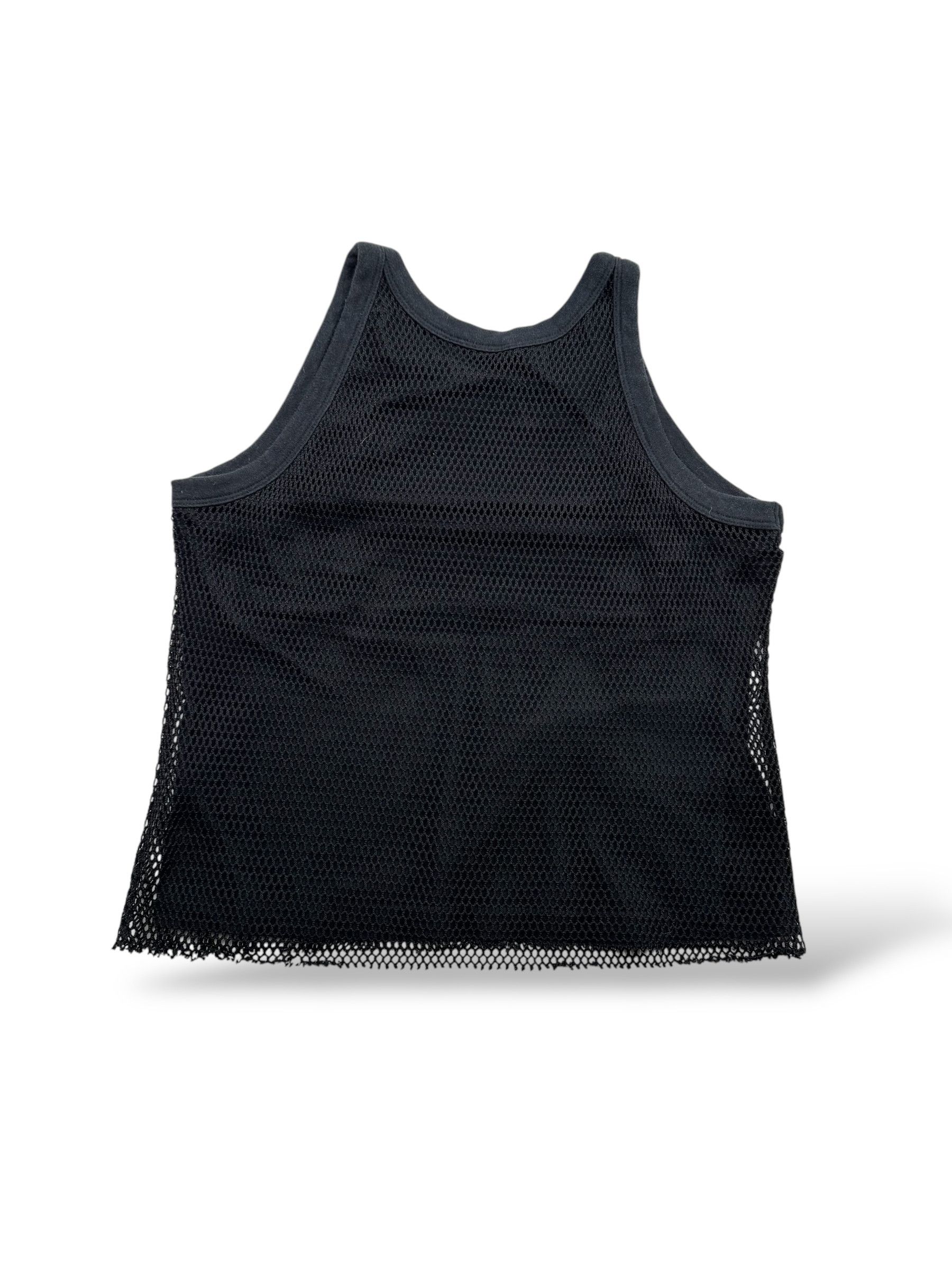 Vintage Vintage Tank Top With Transparent Mesh On Top W102(V9) Size M / US 6-8 / IT 42-44 - 2 Thumbnail