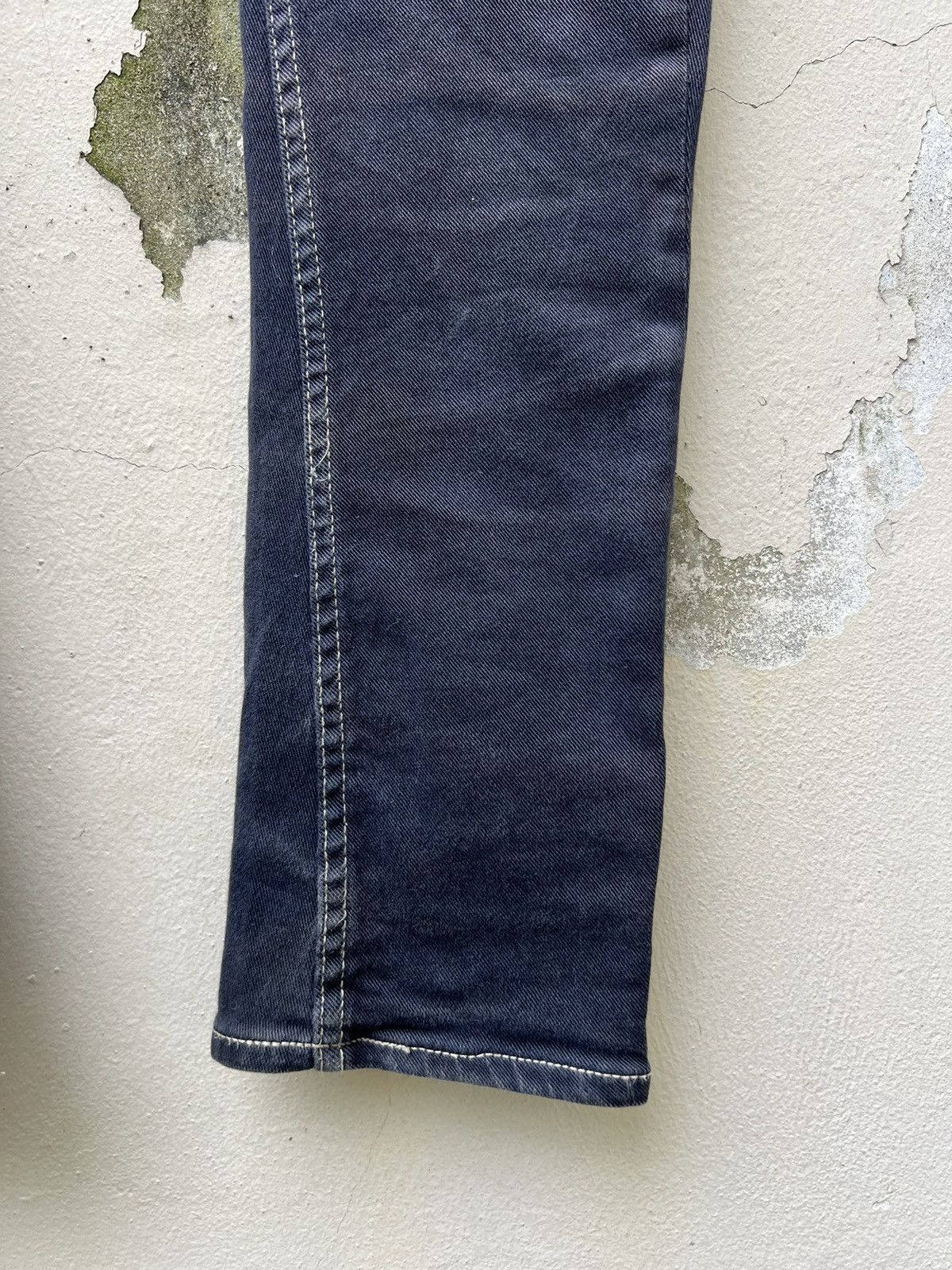 Vintage Moonage Devilment MAD Japan Dirty Mud Denim Stretch Jeans Size US 29 - 13 Thumbnail
