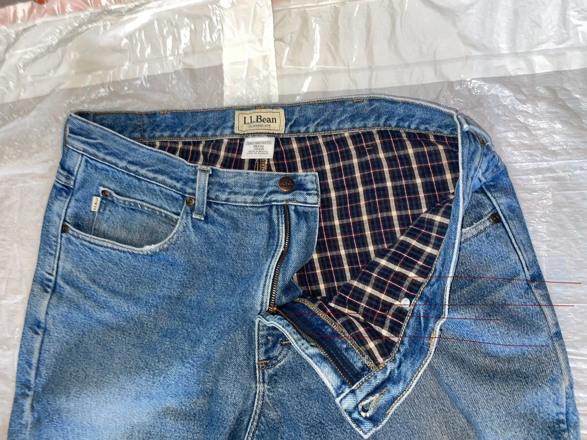 L.L. Bean × Vintage L.L Bean washed jeans Size US 38 / EU 54 - 2 Thumbnail