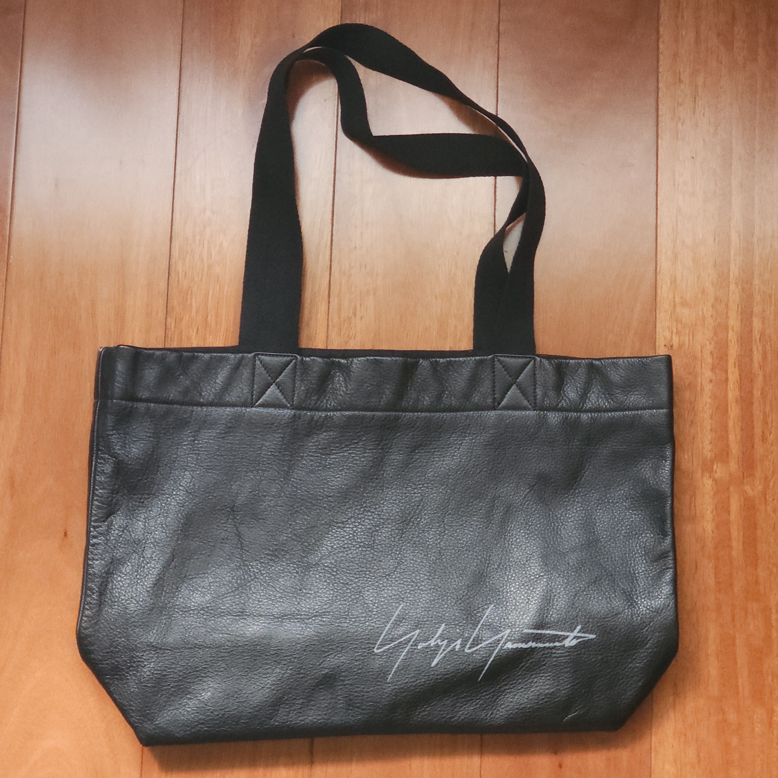 Yohji Yamamoto Yohji Yamamoto Aoyama limited leather tote bag Size ONE SIZE - 2 Thumbnail