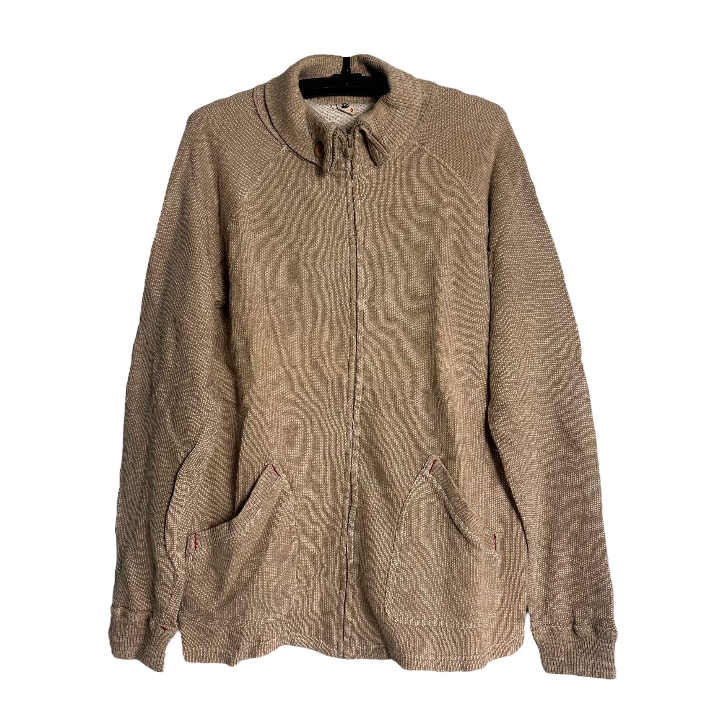 Eternal 🔥RARE🔥Vintage Eternal Comfortable Full-Zip Knitwear Sweat Size US L / EU 52-54 / 3 - 1 Thumbnail