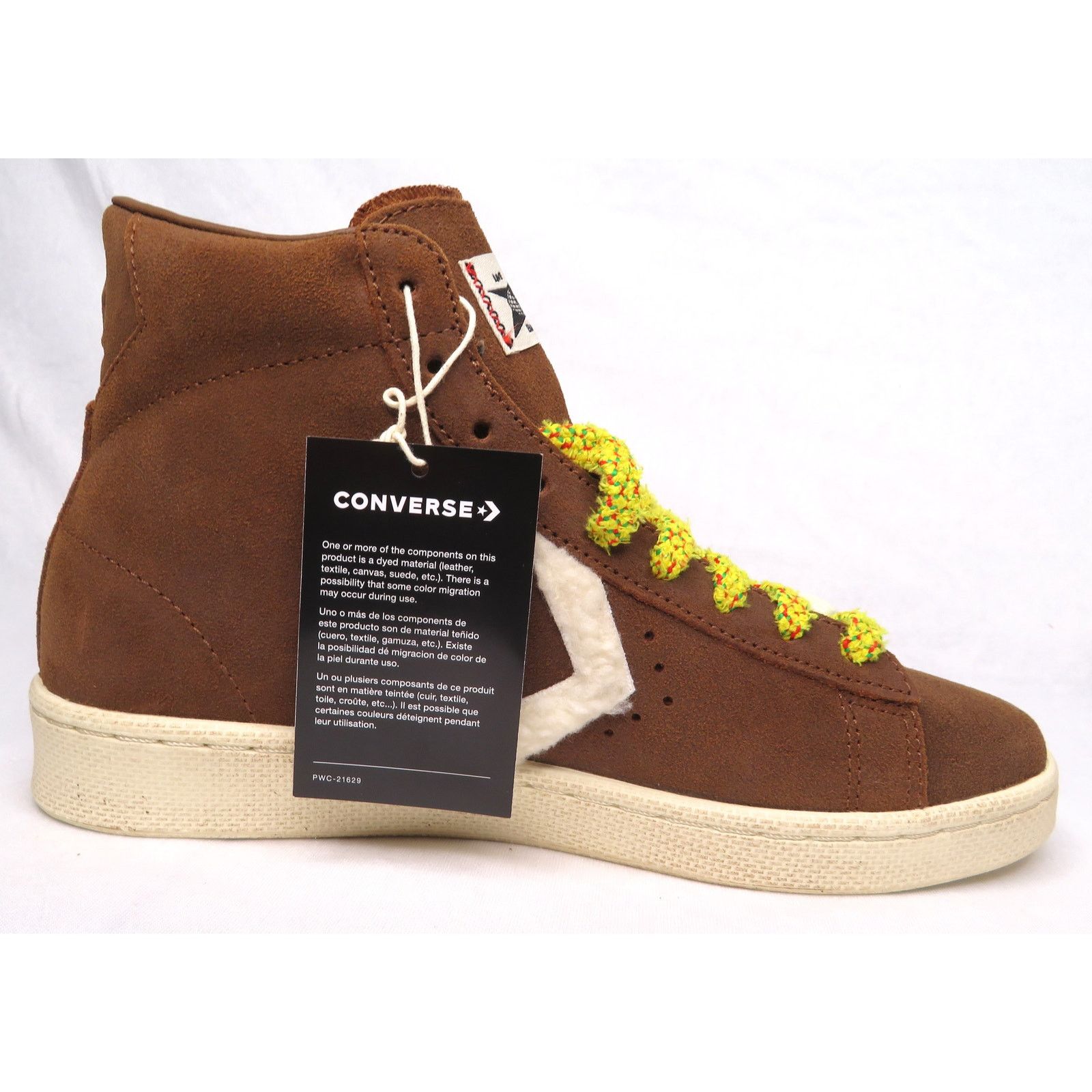 Converse CONVERSE X BARRIER Brown Unisex Hi-Top Suede Sneakers Size US 8.5 / IT 38.5 - 5 Thumbnail