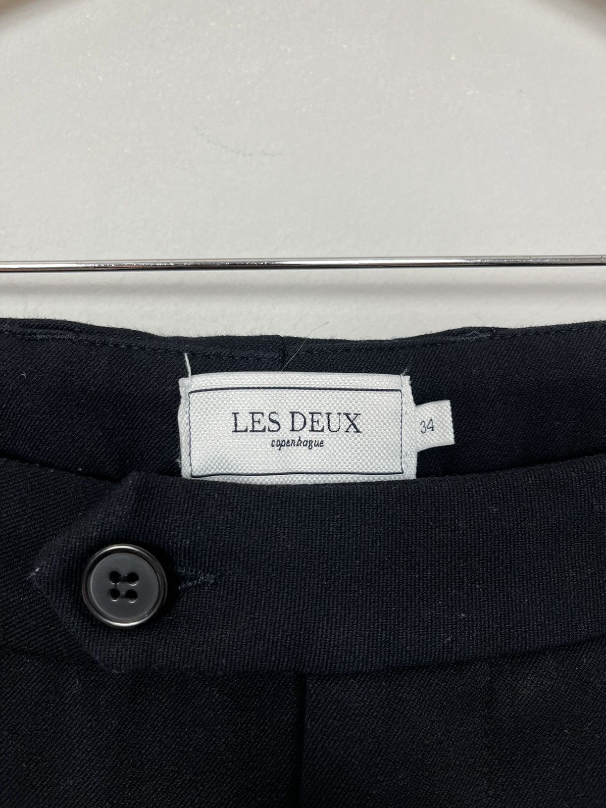 Les Deux Les Deux Luxury Polyester & Viscose Slim Fit Pants Trousers Size US 34 / EU 50 - 11 Thumbnail