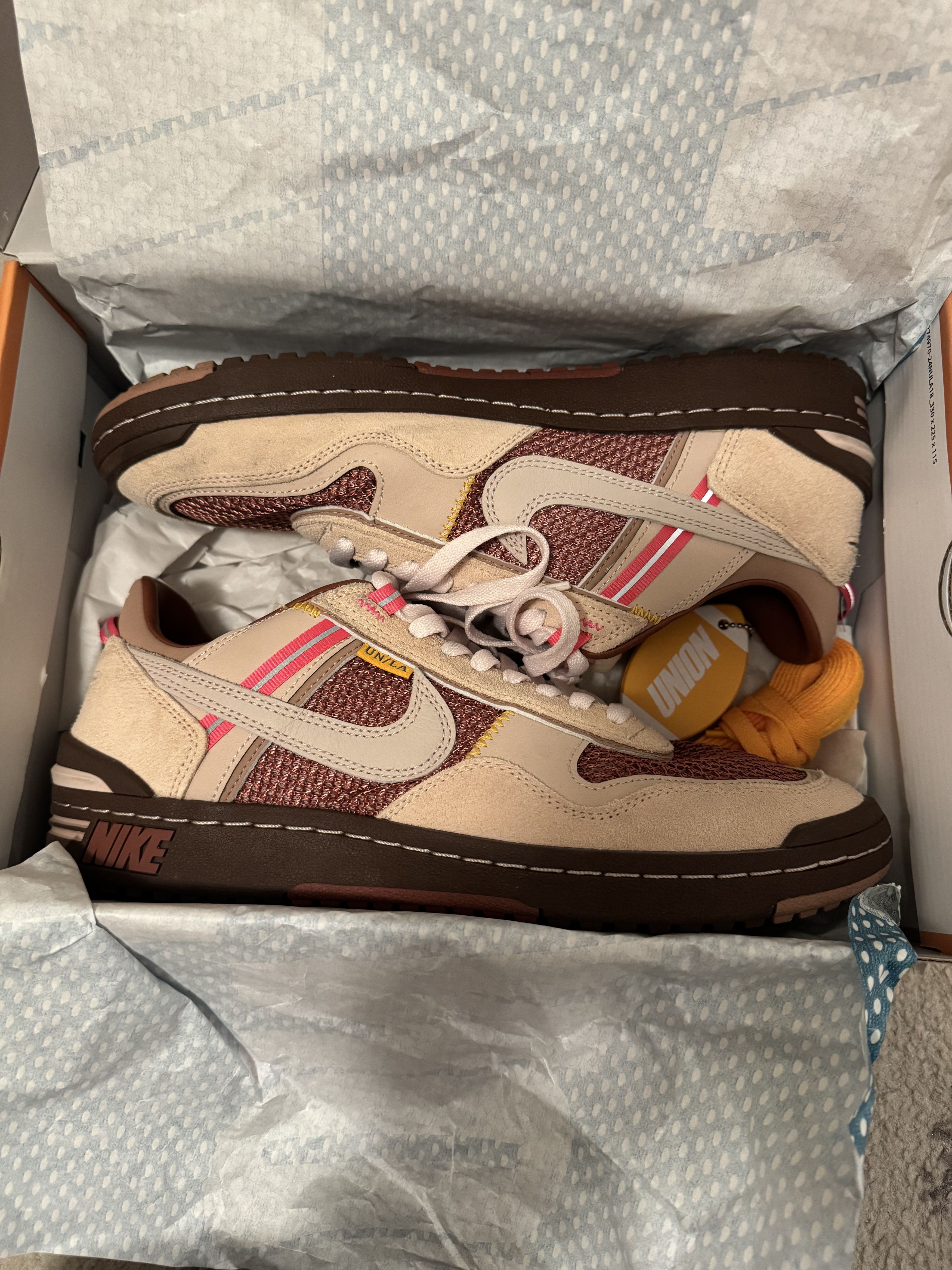 Nike Nike x Union Field General Pink Size US 10.5 / EU 43-44 - 2 Thumbnail