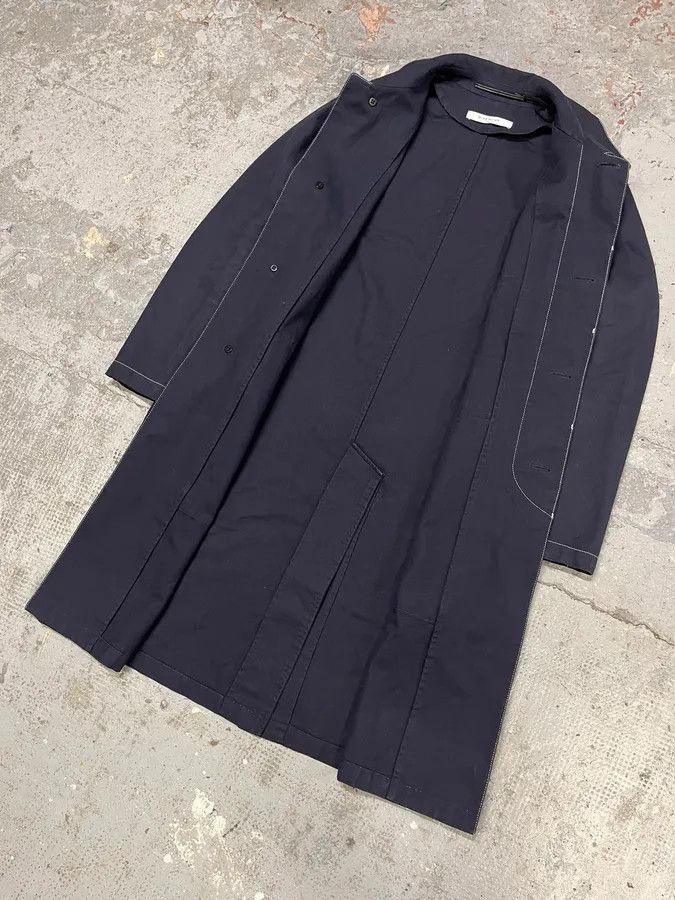 Givenchy SS2016 Givenchy Navy Trench Long Jacket Size US S / EU 44-46 / 1 - 6 Thumbnail