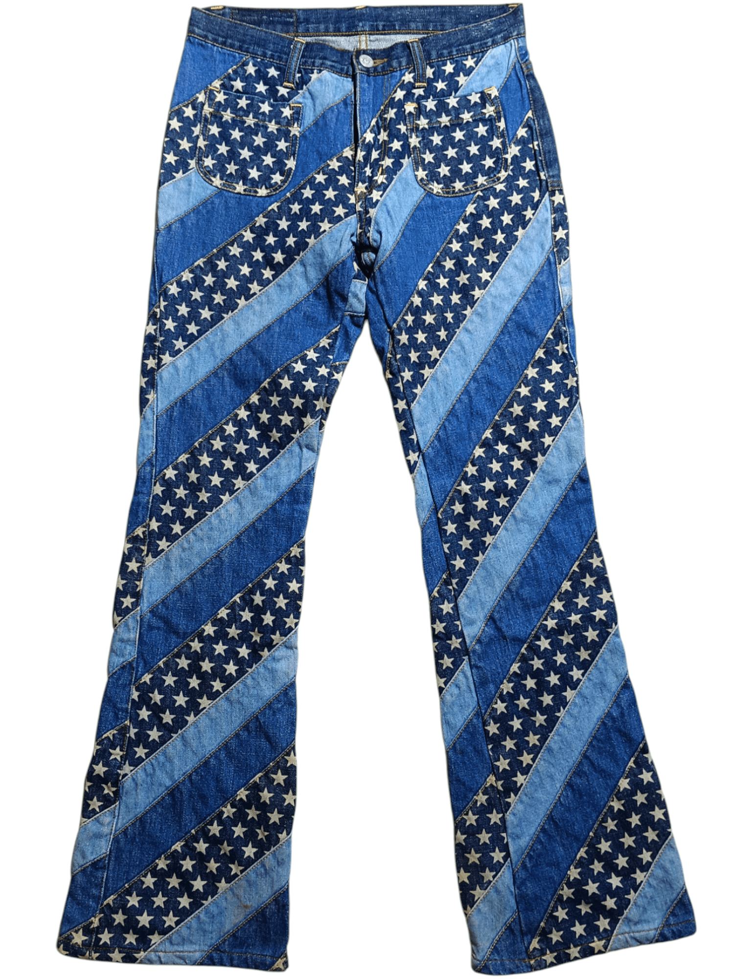 Hysteric Glamour Vintage 90s Hysteric Glamour Star Jeans Size US 28 / EU 44 - 1 Thumbnail
