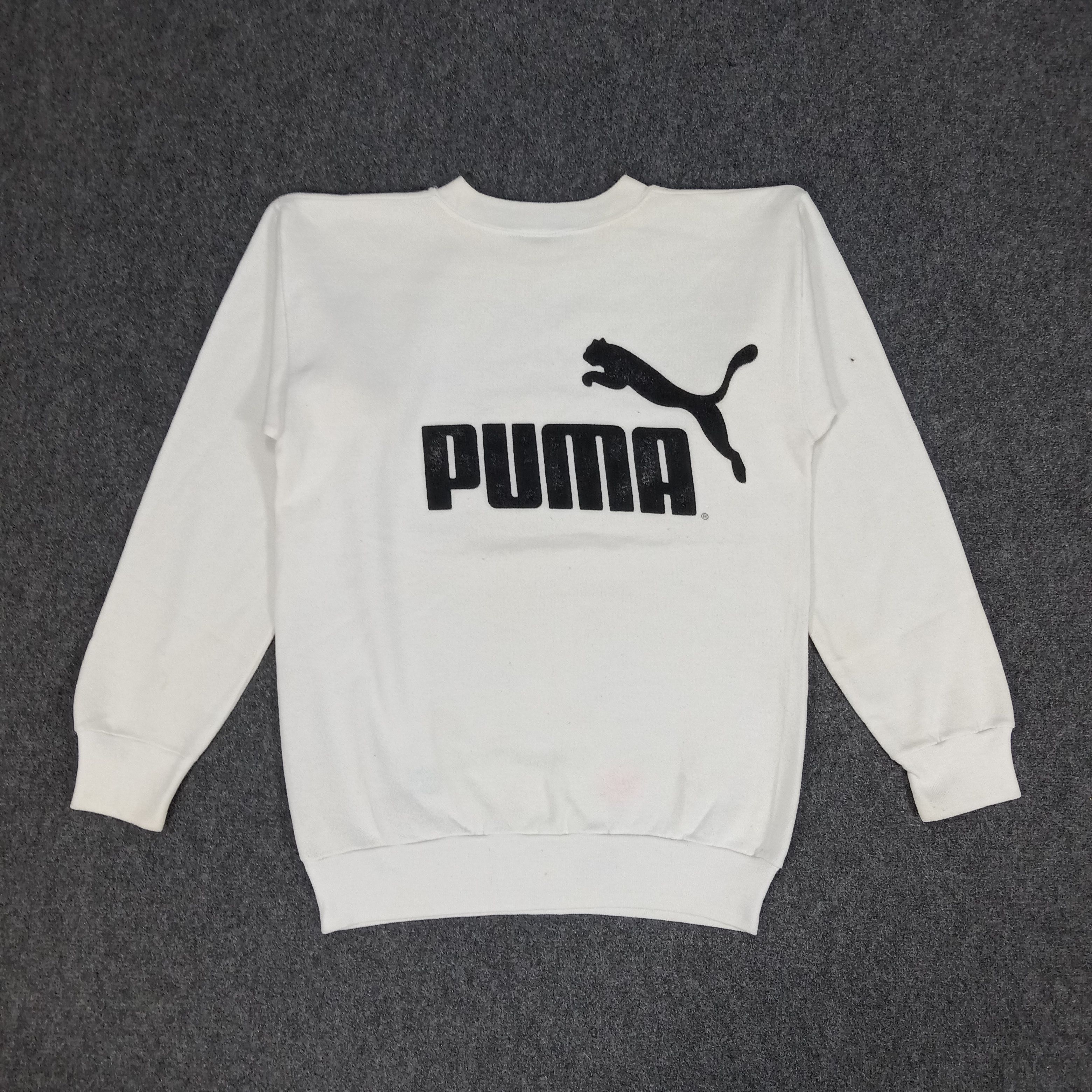 Puma × Vintage Puma Sport Style Big Logo Sweatshirt Size US S / EU 44-46 / 1 - 1 Thumbnail