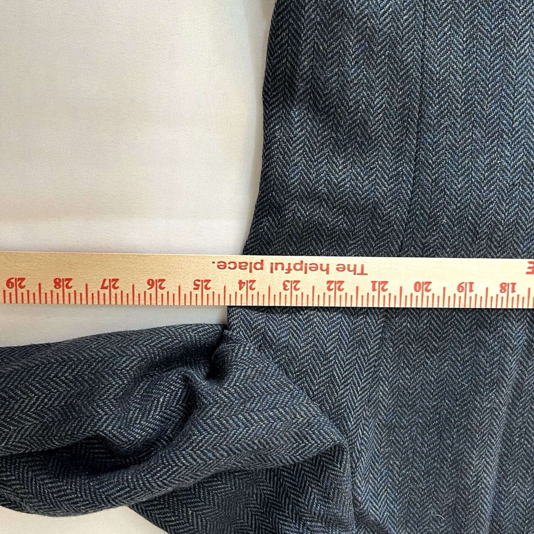 Vintage Paul Jones Blazer Jacket Mens XL Business Casual Sport Coat Navy Blue Size 46R - 7 Thumbnail