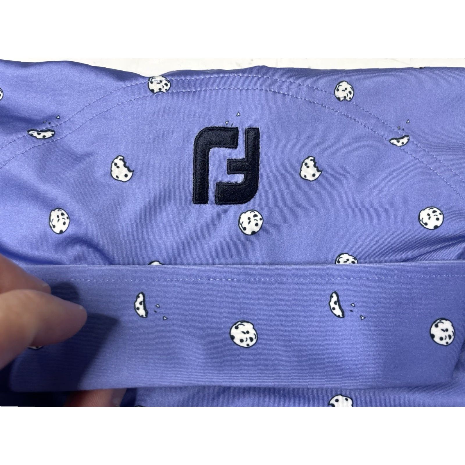 Footjoy Footjoy FJ Polo Golf Shirt Cookies Print AOP Tualatin CC Mens XL Performance Size US XL / EU 56 / 4 - 5 Thumbnail
