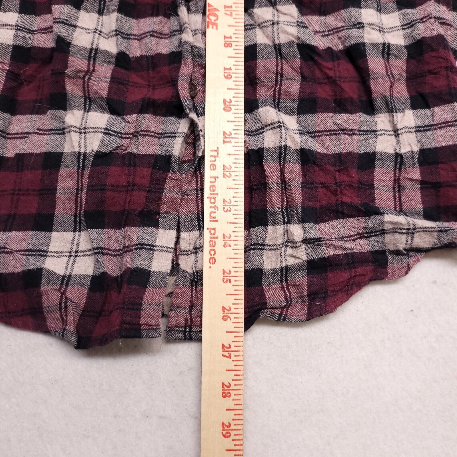 Croft & Barrow Croft & Barrow Tartan Flannel Button Up Shirt Men Size M Red Size US M / EU 48-50 / 2 - 7 Thumbnail