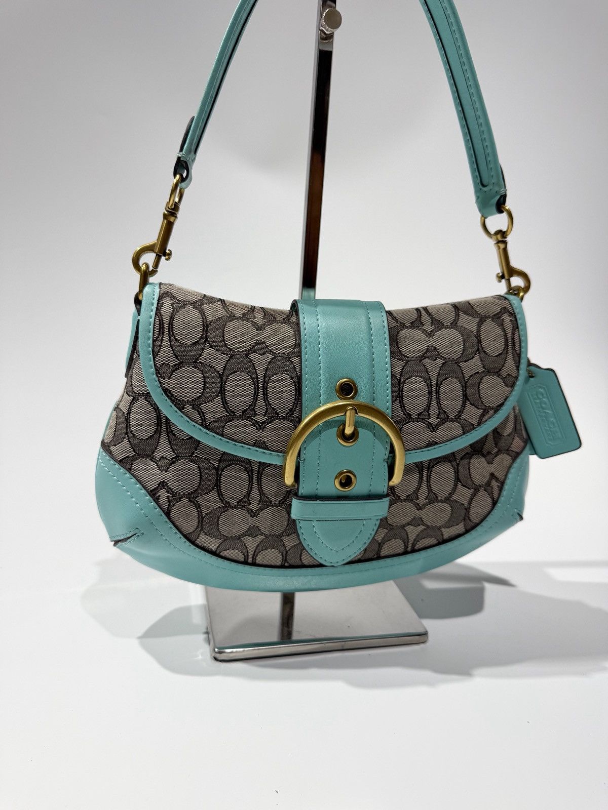 Coach Coach Soho Signature in Jacquard Bag Size ONE SIZE - 4 Thumbnail