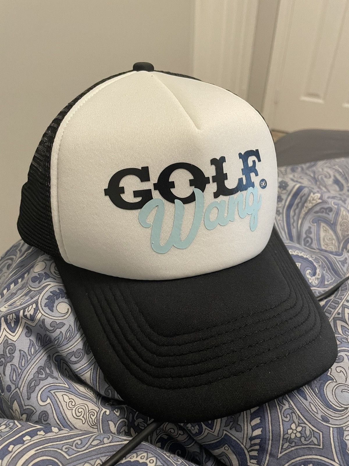 Golf Wang GOLF WANG Motocross Trucker Hat ‘Black’ Size ONE SIZE - 2 Thumbnail