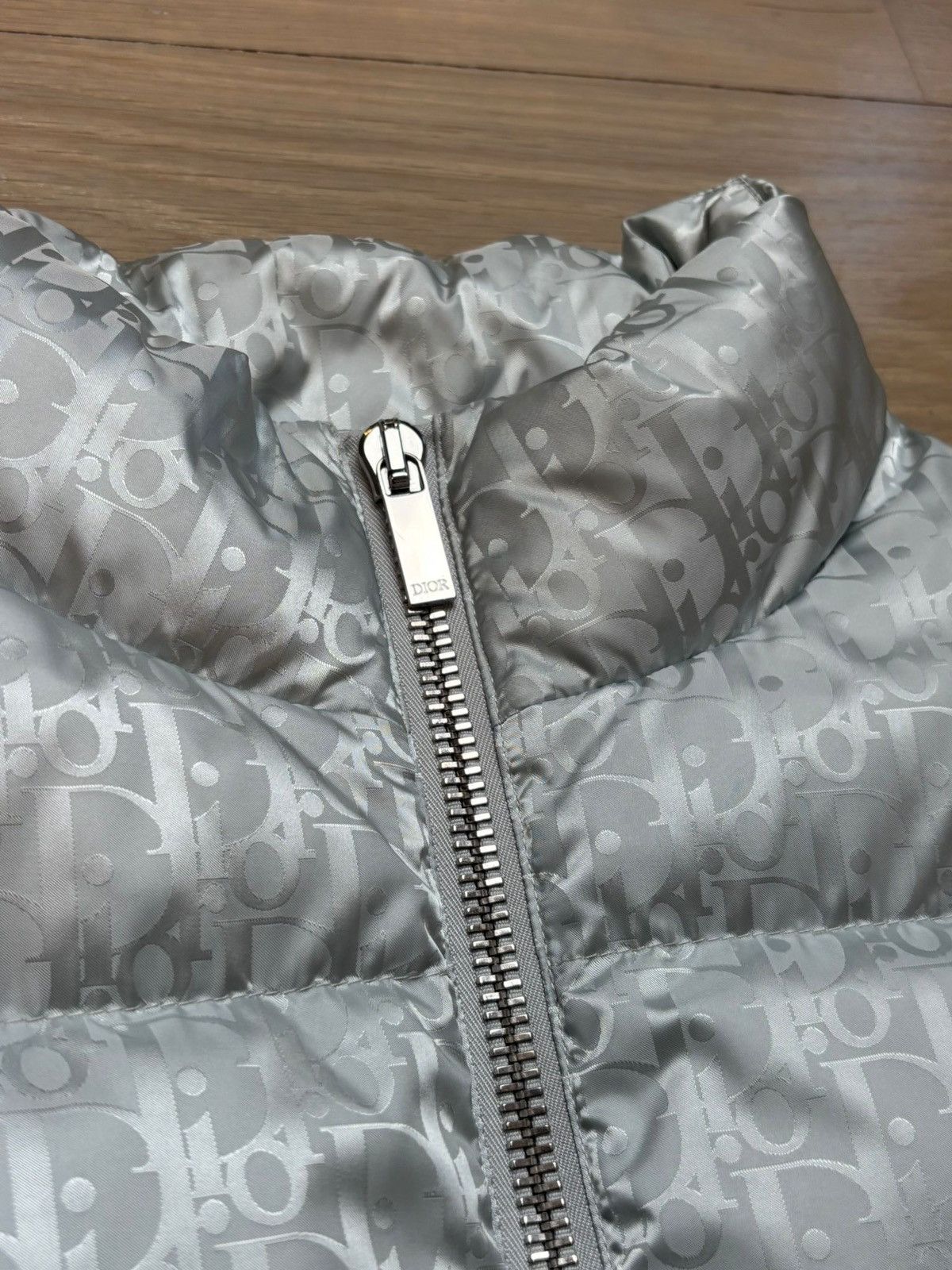 Dior Dior Oblique Grey Vest Puffer Size US M / EU 48-50 / 2 - 3 Thumbnail