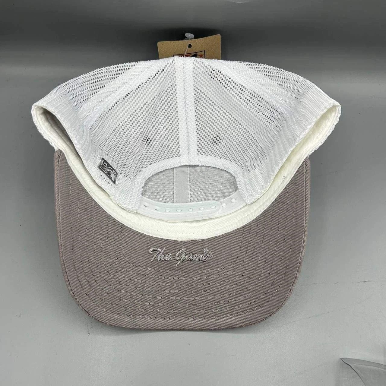The Game Black Hills South Dakota Trucker Hat Men Gray Snap Back Size ONE SIZE - 4 Thumbnail