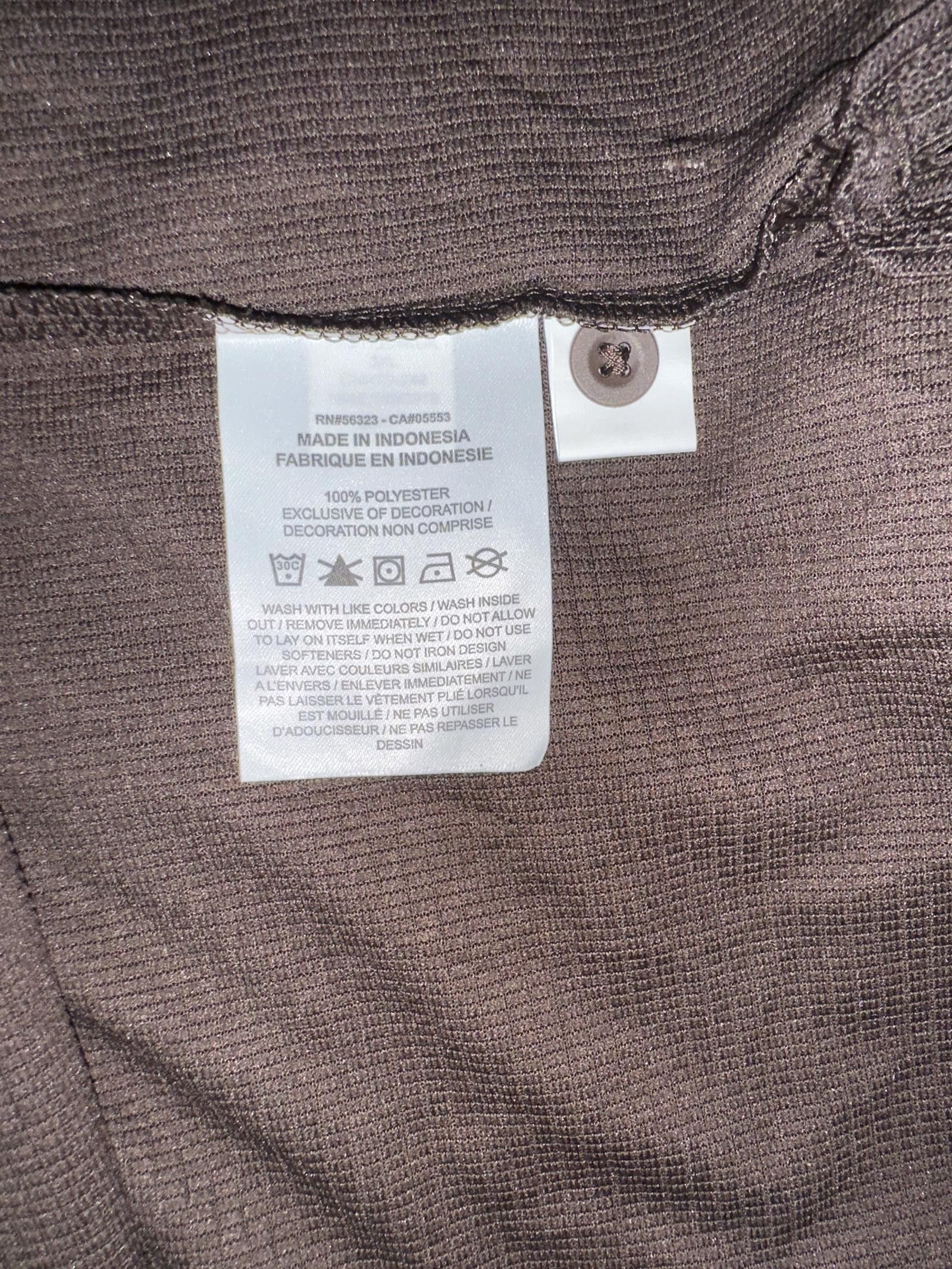 Nike Nike Unisex CHI Mount Carmel High School Franchise Brown Polos Size US XXL / EU 58 / 5 - 7 Thumbnail