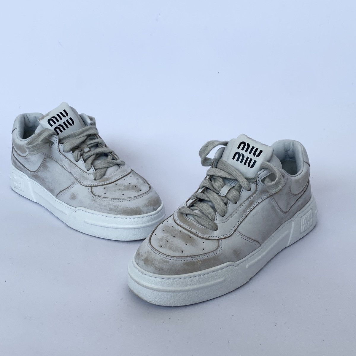 Miu Miu Miu Miu Sneakers Size US 8.5 / IT 38.5 - 1 Thumbnail