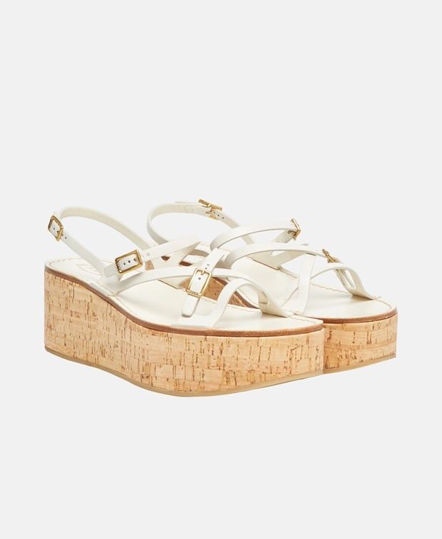 Tod's Sand Zeppa Sug Wedge sandals Size US 9 / IT 39 - 1 Thumbnail