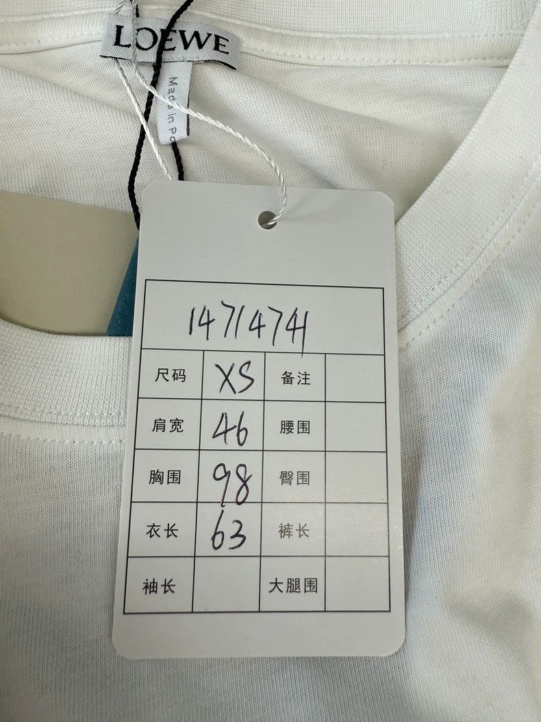 Loewe LOEWE Classic white T-shirt Size XS / US 0-2 / IT 36-38 - 6 Thumbnail