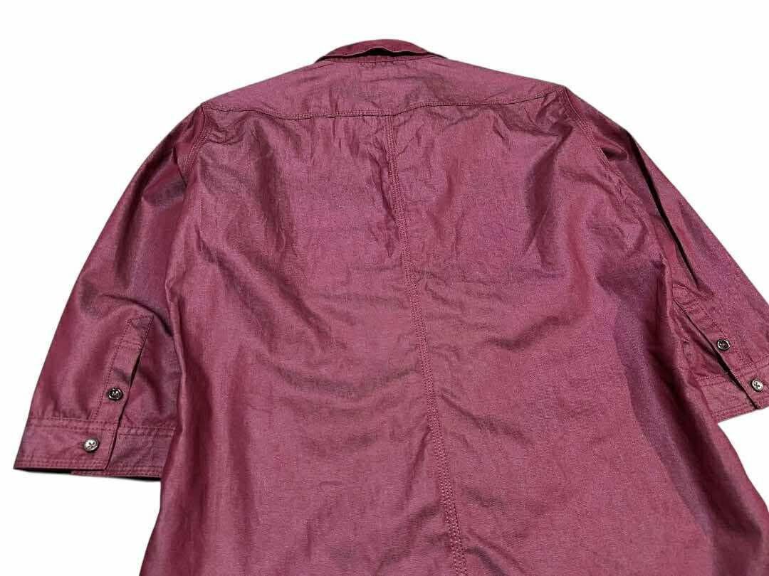 HIDEAWAYS 🔥SickY2K Hideaways Nicole Waxed Shirt 3/4 Sleeve Size US M / EU 48-50 / 2 - 5 Thumbnail