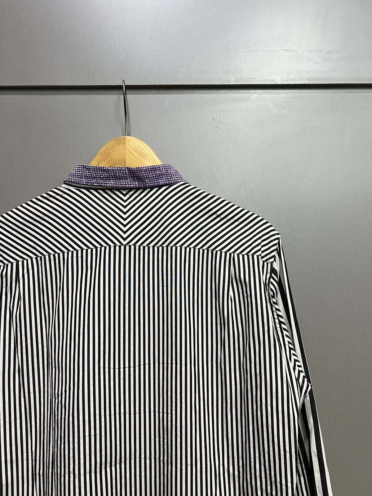 Bottega Veneta Bottega Veneta Stripped Oversized Shirt Size US M / EU 48-50 / 2 - 4 Thumbnail