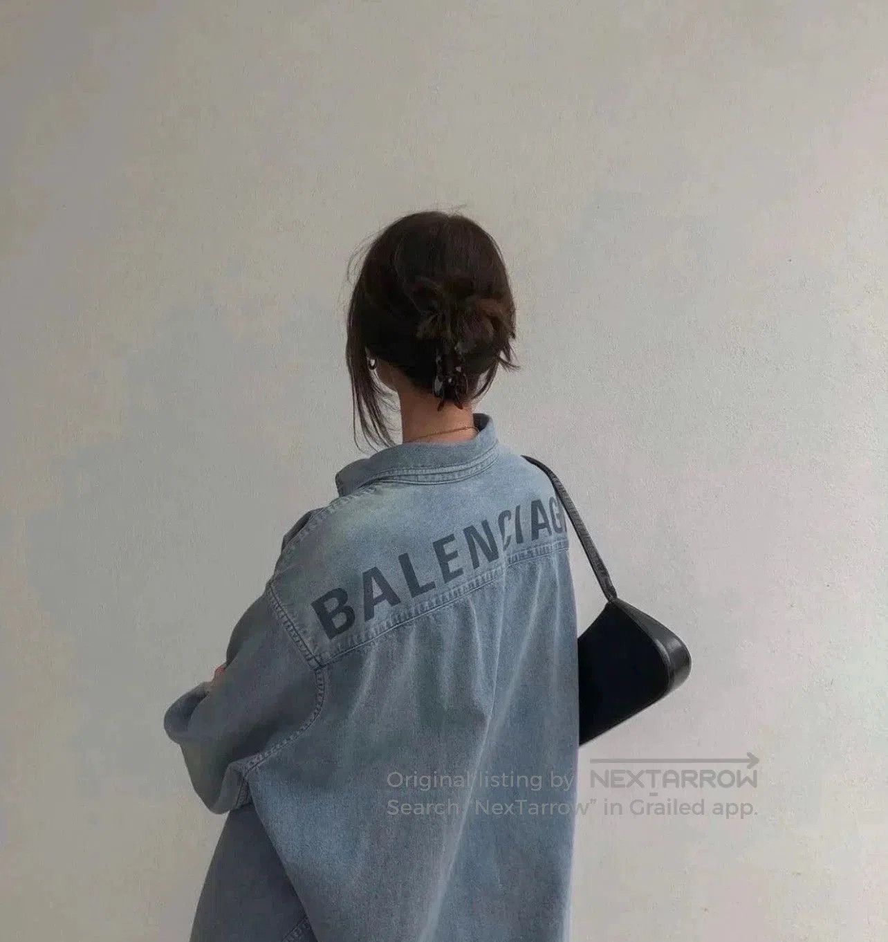 Balenciaga Balenciaga Washed Blue Denim Jacket. Size US S / EU 44-46 / 1 - 8 Thumbnail