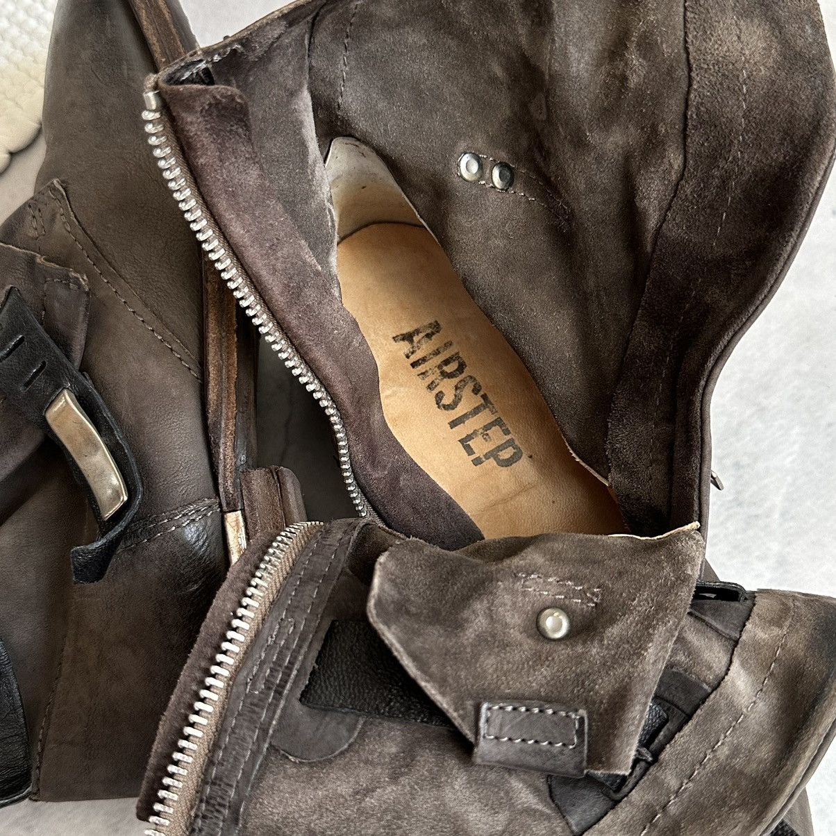 A.S.98 RARE AS 98 Airstep Vintage Ankle Straps Boots Guidi Vibe Size US 6 / IT 36 - 14 Thumbnail