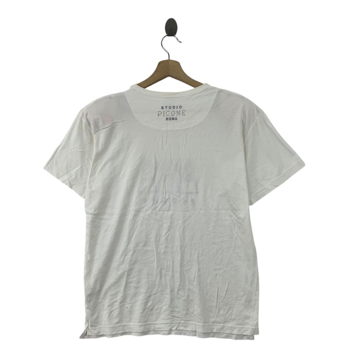 Vintage Vintage STUDIO PICONE ROMA Bling Collection Tee Shirt Top Size M / US 6-8 / IT 42-44 - 5 Thumbnail
