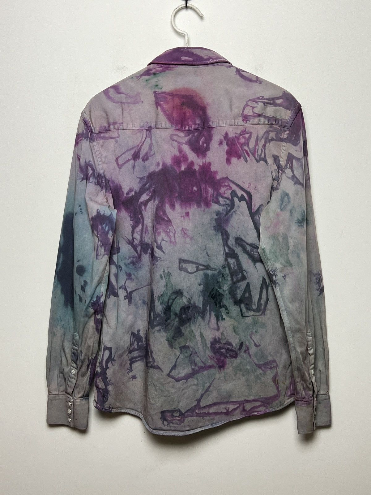 Acne Studios acne vintage travis flannel shirt tie dye y2k Size US M / EU 48-50 / 2 - 13 Thumbnail