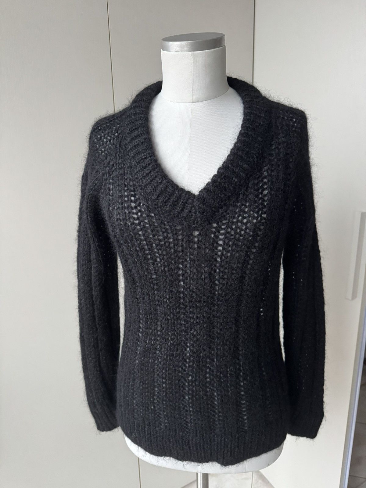 Prada Women’s Black Mohair Sweater