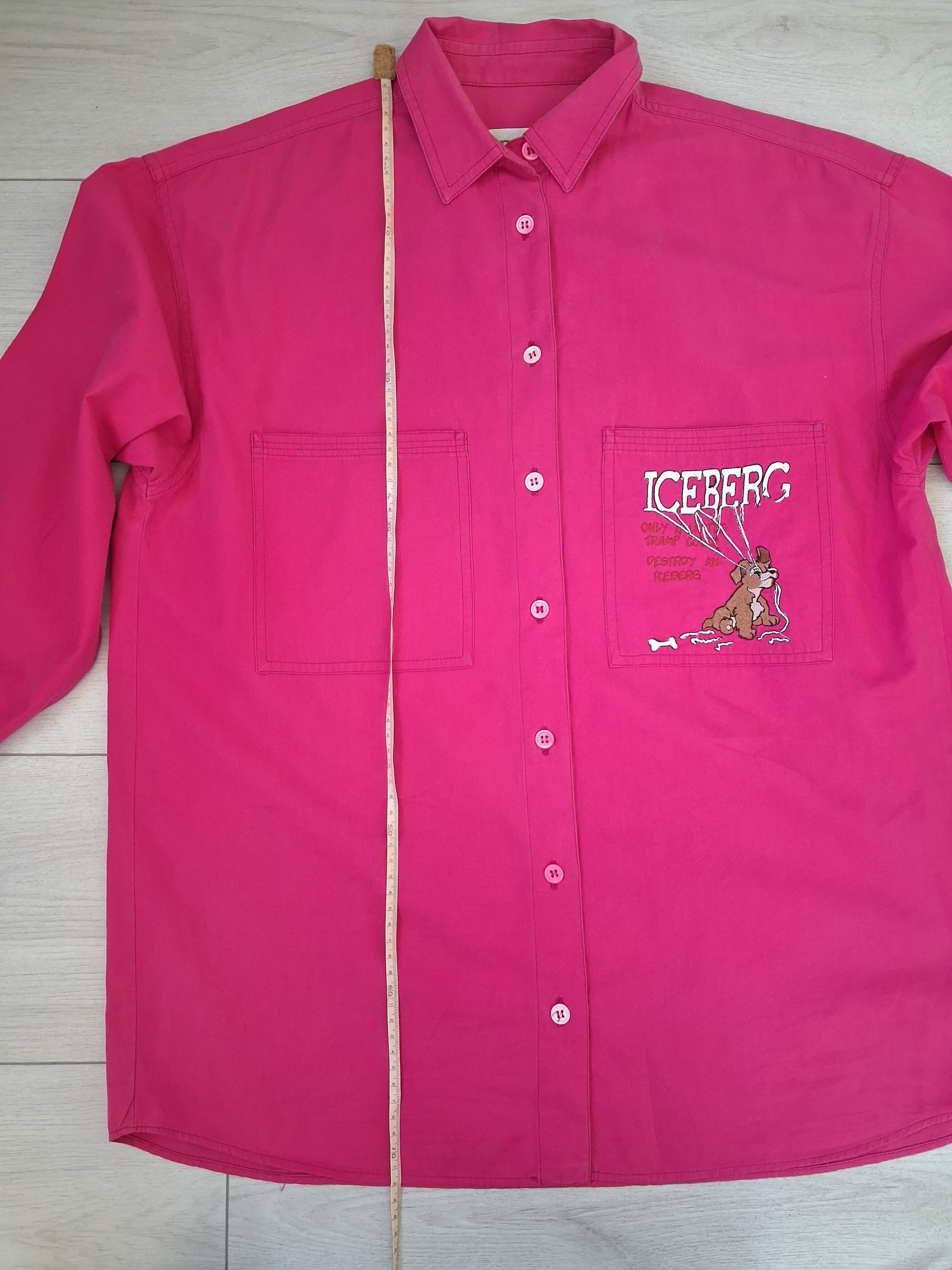 Iceberg Vintage Iceberg × Disney Lady & the Tramp Shirt, Rare 90s Size US XXS / EU 40 - 10 Thumbnail