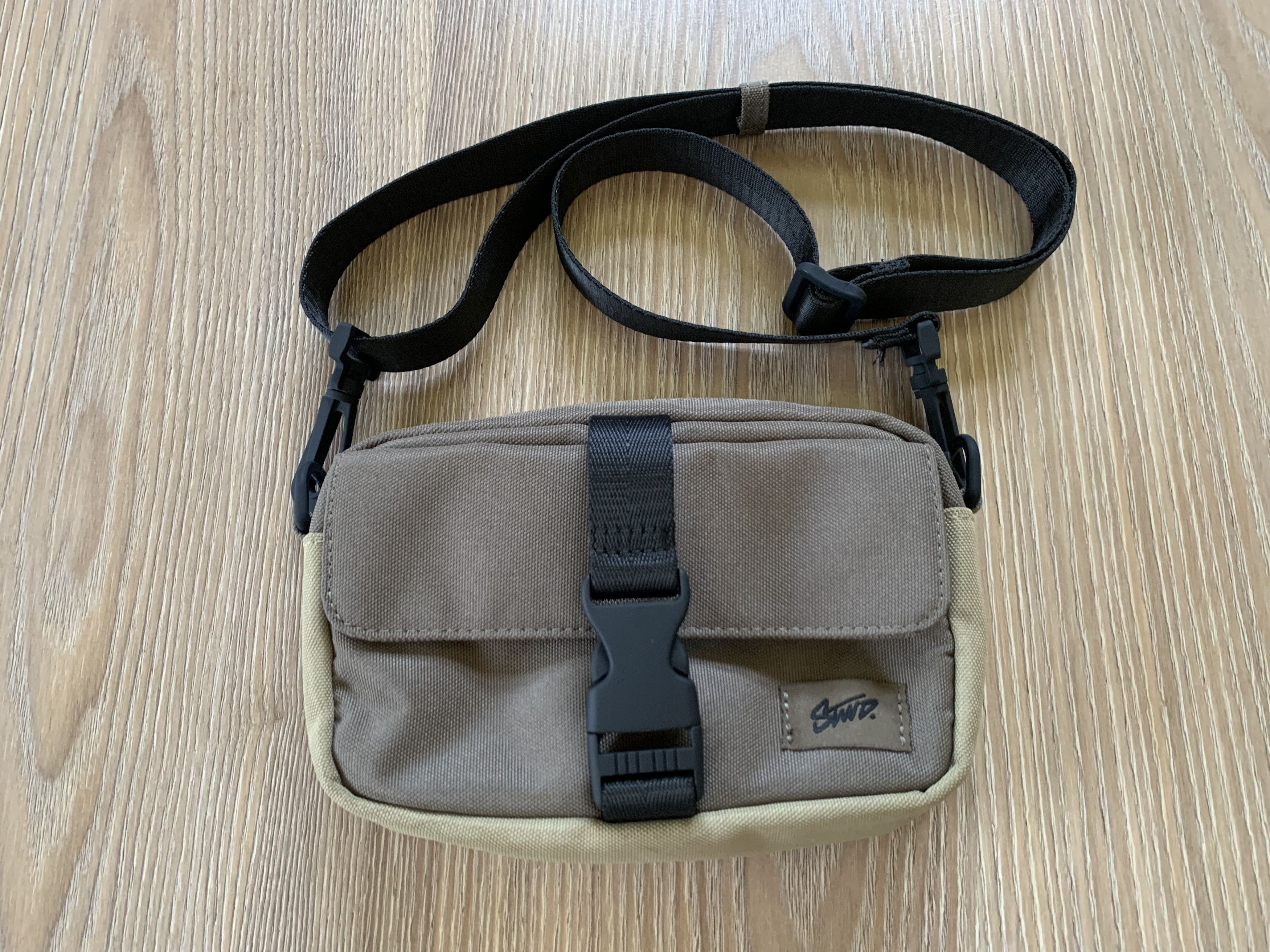 Pull & Bear Pull&Bear Men's Nylon Mini Crossbody Bag Size ONE SIZE - 2 Thumbnail