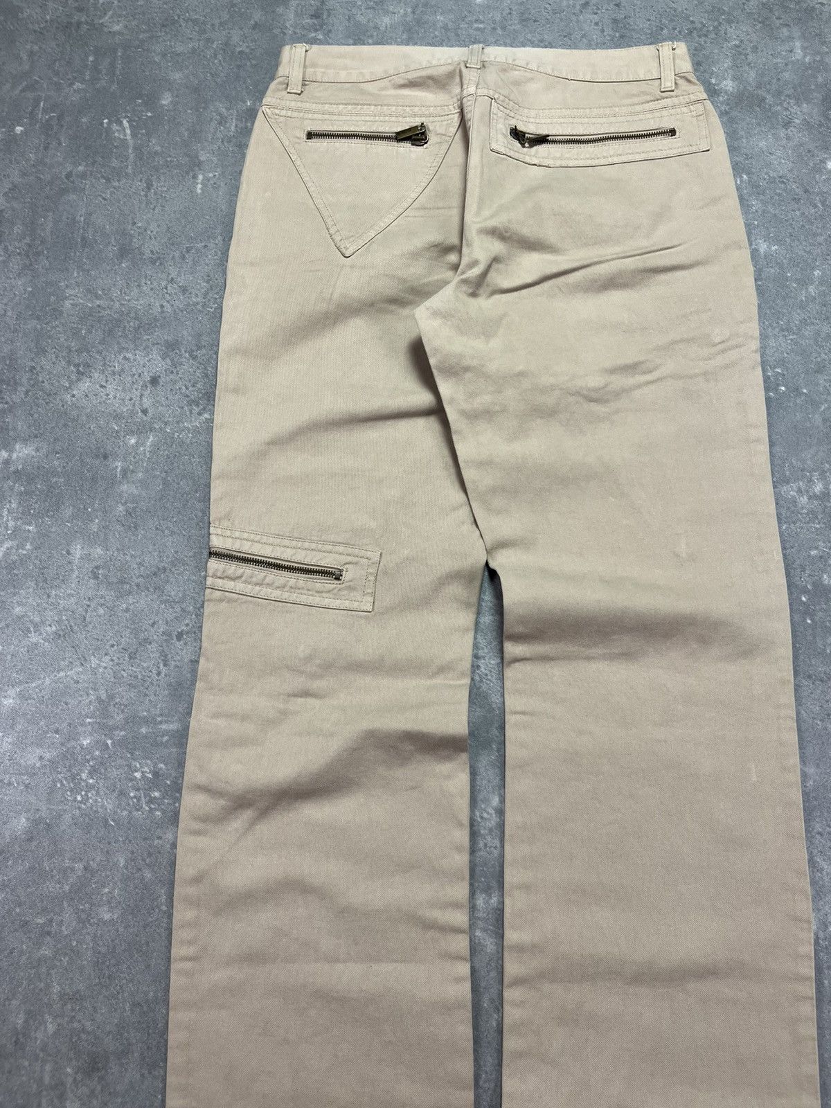 Just Cavalli SS05 Just Cavalli Geometrical Pockets Multi Zipper Pants 44 Size US 30 / EU 46 - 12 Thumbnail