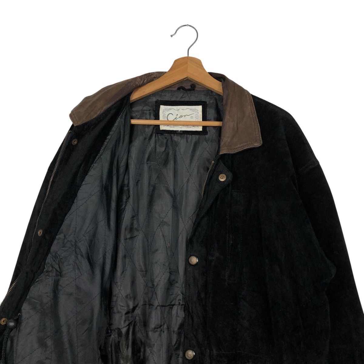 Issey Miyake 📌Vintage Genuine Pigskin Leather Jacket Cion Blanket Lining Size US M / EU 48-50 / 2 - 13 Thumbnail