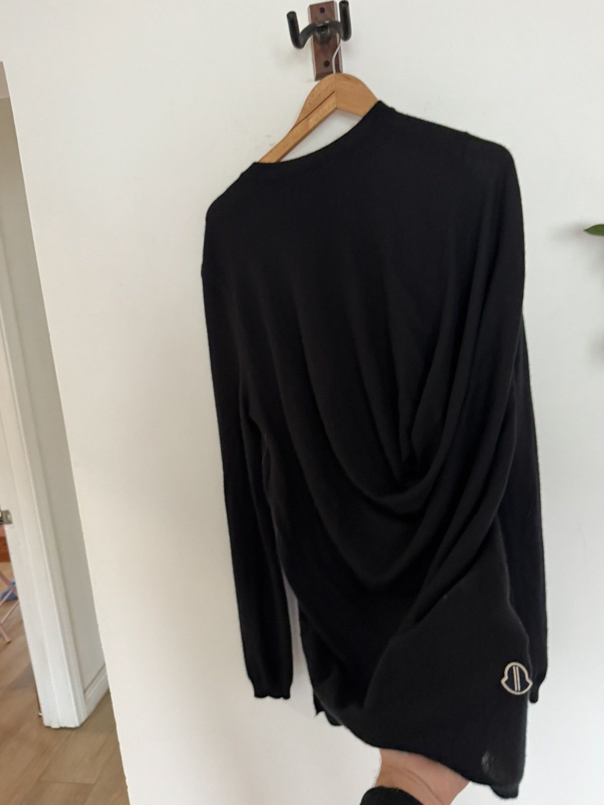 Moncler × Rick Owens Cashmere Sweater Size US S / EU 44-46 / 1 - 1 Thumbnail